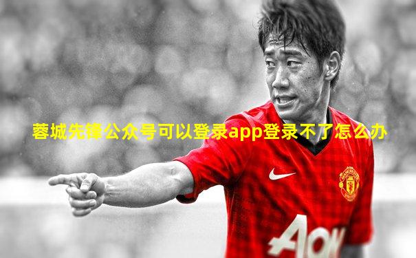 蓉城先锋公众号可以登录app登录不了怎么办